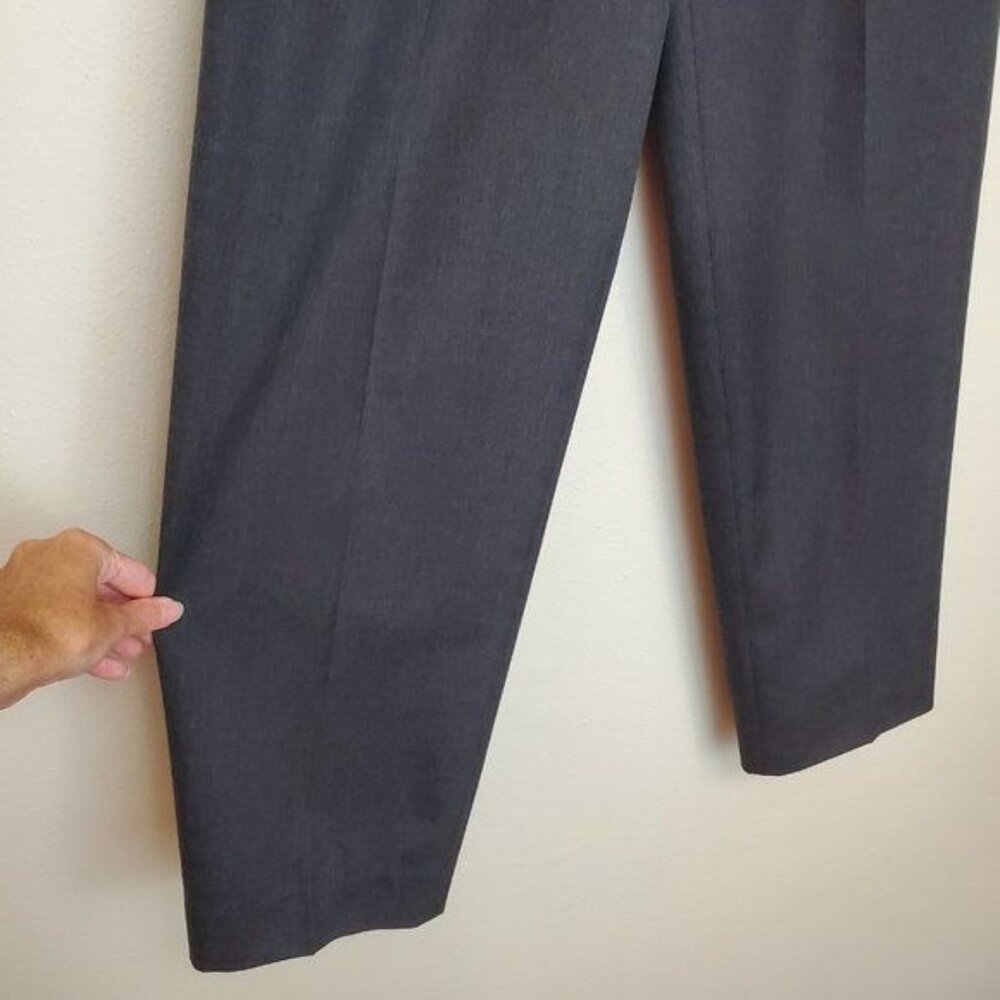 Pendleton gray wool pleat front pants lined - Picture 6 of 12